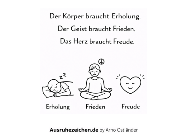 ausruhezeichen home start